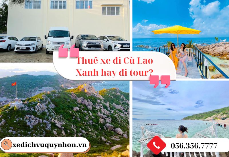 Thuê xe đi Cù Lao Xanh trọn gói